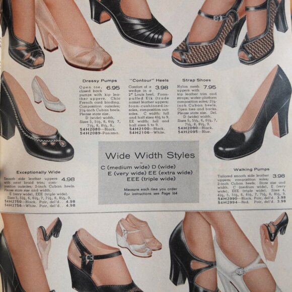 1960s Naturalizer black patent leather pumps with block heel! - Picture 2 of 12